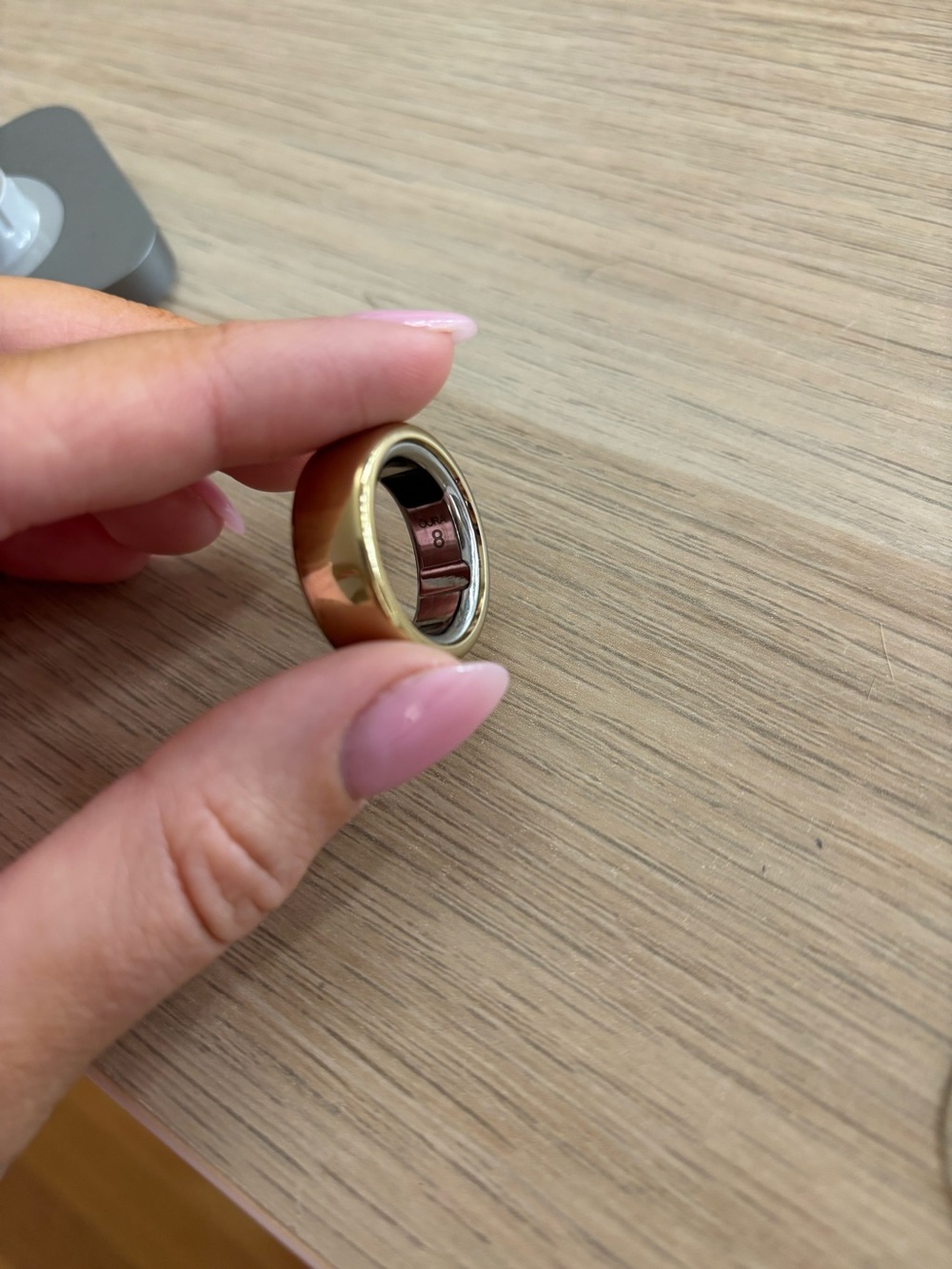 Gold Oura Ring - Picture 2 of 5